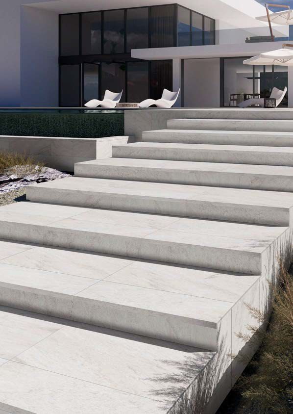 Trepte ceramice cu nas turnat, gama District & Urban — Fanal